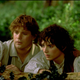 Sean Astin as Samwise Gamgee and Elijah Wood as Frodo Baggins in 2001's Lord Of The Rings: The Fellowship Of The Ring (Photo: 7831/Gamma-Rapho via Getty Images)